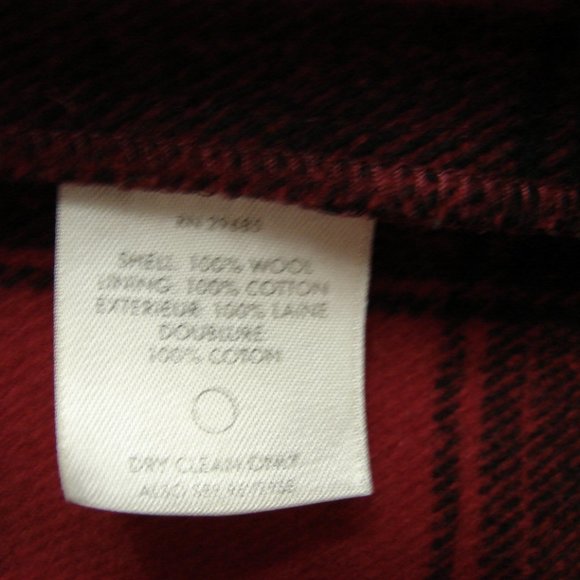 Mens Pendleton Wool Street Cruiser Coat 100 year celebration red plaid Large Jkt - Picture 12 of 16